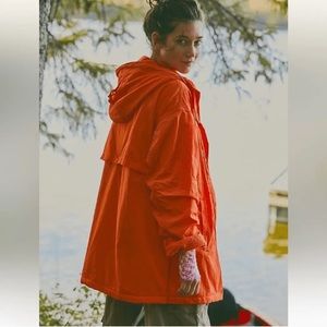 Free People XS Searching for something orange parka